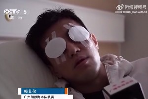 郭艾伦接受央视采访：目前情况比较乐观，医生说我不会失明