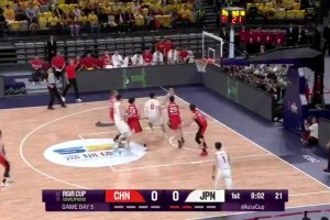 势如破竹！中国男篮全员发力，开场打出一波8-0高潮打停日本！