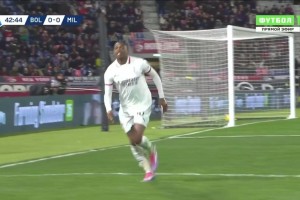 米兰先下一城！希门尼斯头球摆渡莱奥单刀趟过门将破门！