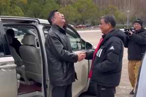 做实事❗️中国足协主席宋凯此前造访根宝基地️