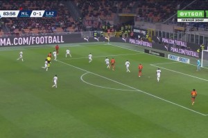 十人米兰扳平拉齐奥！莱奥传中，丘库埃泽替补破门
