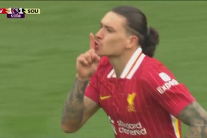 关键时刻他站出来了！迪亚斯突破倒三角！努涅斯包抄推射破门！