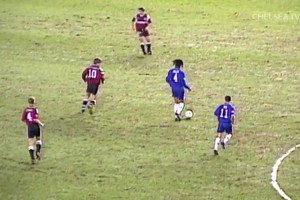 神兽的实力！古力特蓝军时期戏耍曼城防线+世界波破门