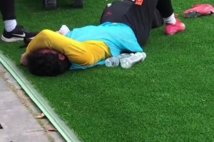 不要啊！马德兴：进攻核心球员艾比布拉在训练中受伤️