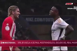 名场面！维尼修斯：我为皇马效力！德保罗：我是世界冠军