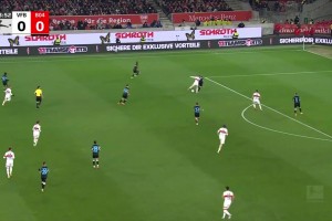 【集锦】德甲-希克补时绝杀 药厂连追3球4-3斯图加特落后拜仁6分