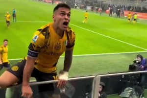 慷慨激昂！近距离感受劳塔罗的激情！